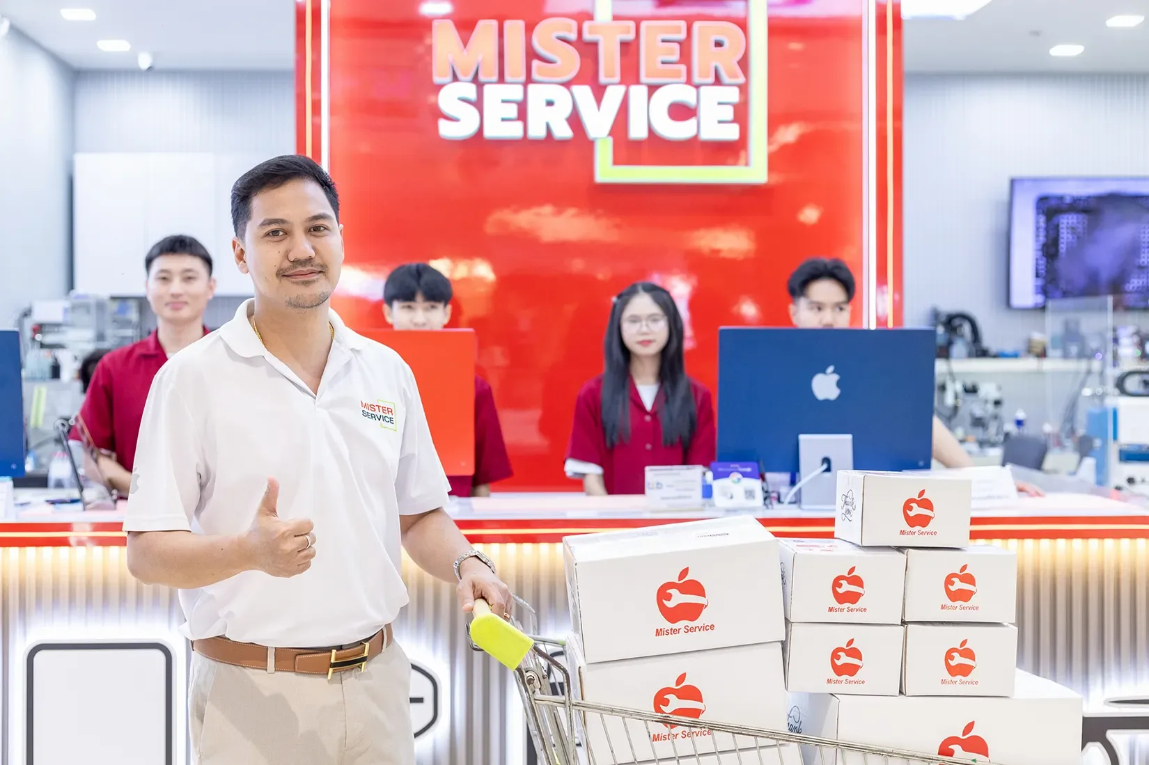 Mister Service ศูนย์ซ่อมอุปกรณ์ Apple และ Gadget