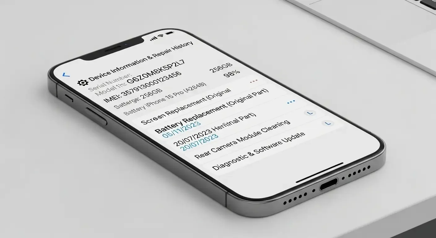 วิธีดูประวัติการซ่อม iPhone ผ่าน Serial Number ฟรี